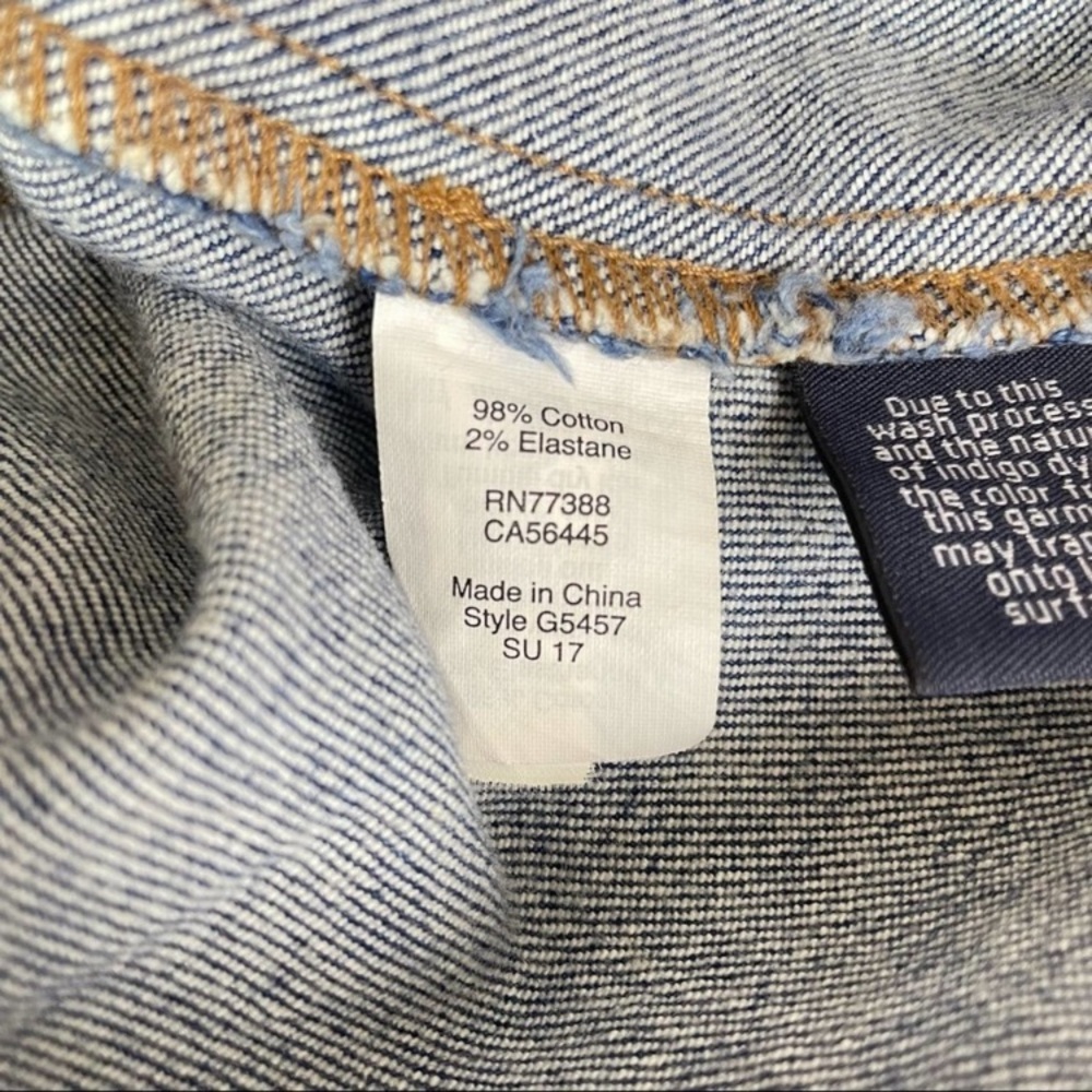 Madewell Zip Denim Jean A-line Skirt with Pockets Style G5457 - Picture 9 of 12